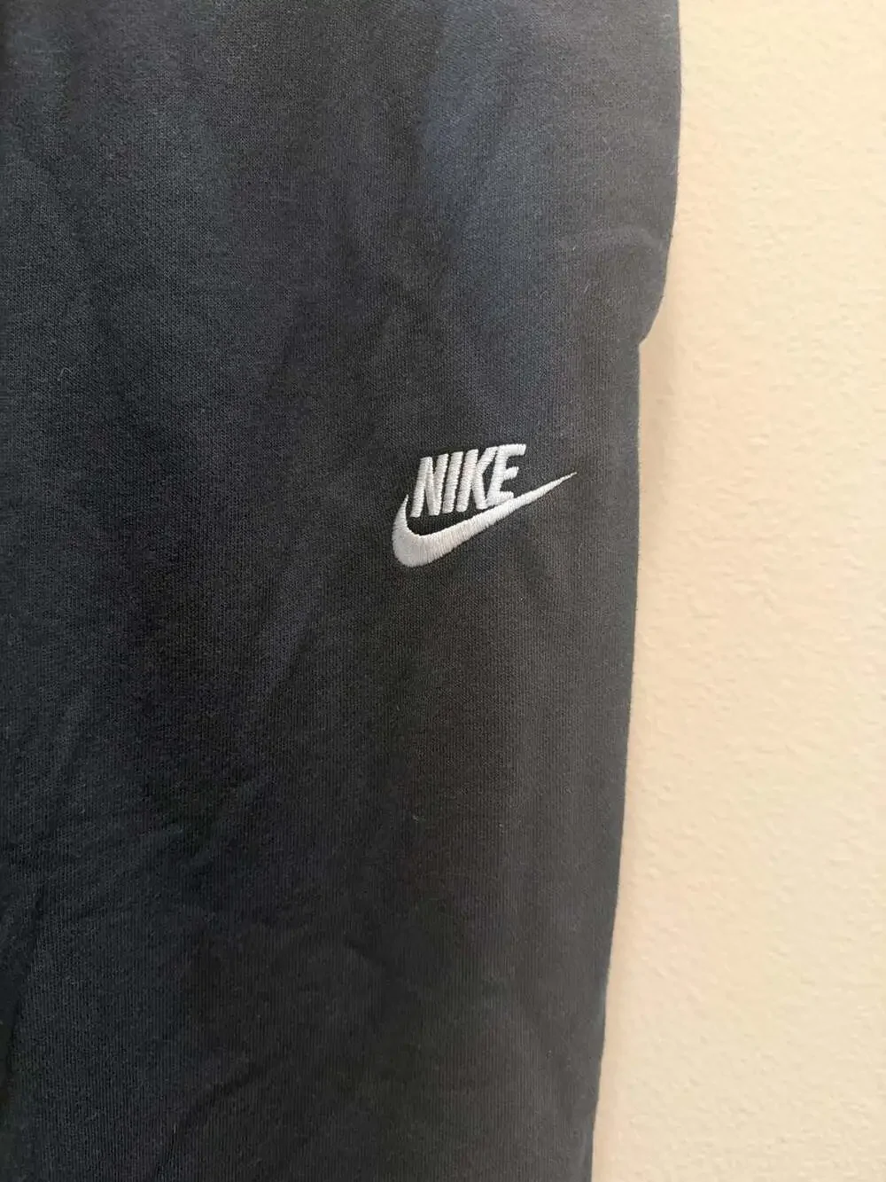 Nike Men's Black Fleece Jogger Sweatpants Size Medium